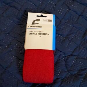 Champro Red Baseball socks L